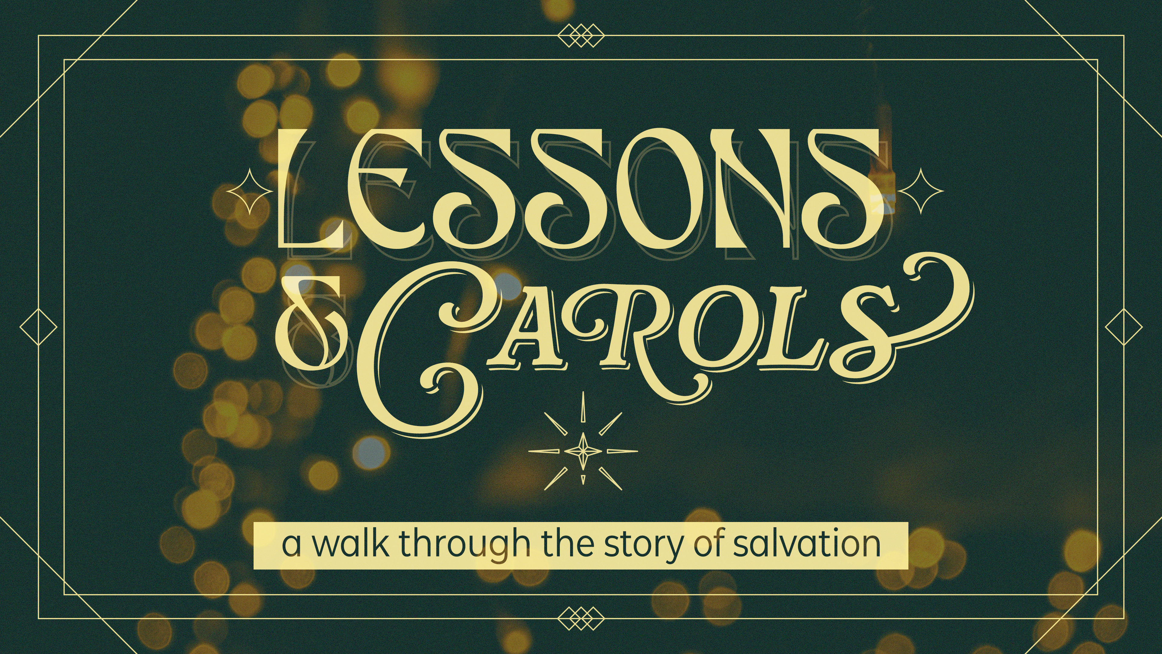 Lessons and Carols - Week 1