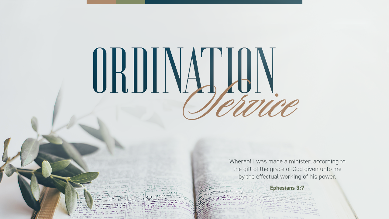 Featured image for Ordination Service