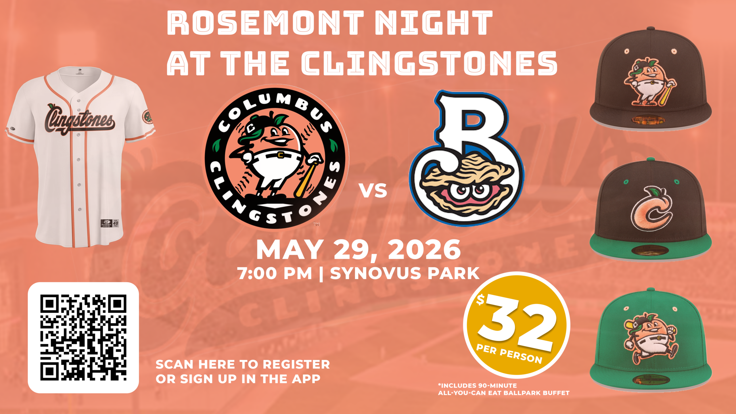 Featured image for Rosemont Night at the Clingstones
